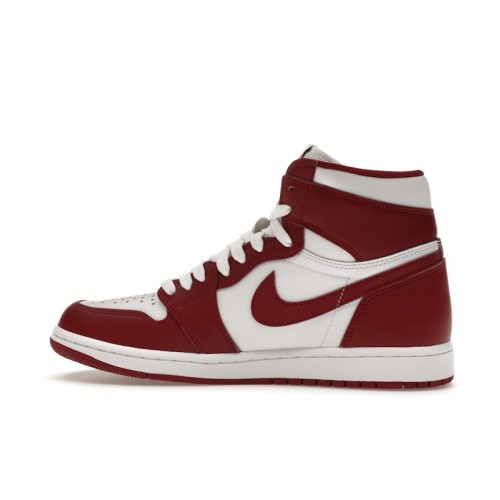 Кроссы Jordan 1 Retro High OG Artisanal Team Red - мужская сетка размеров