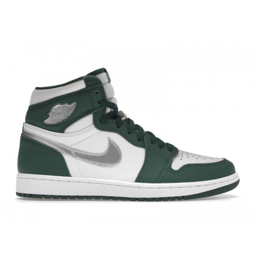 Кроссы Jordan 1 Retro High OG Gorge Green - мужская сетка размеров