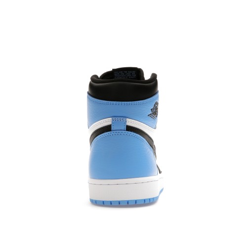 Кроссы Jordan 1 Retro High OG UNC Toe - мужская сетка размеров