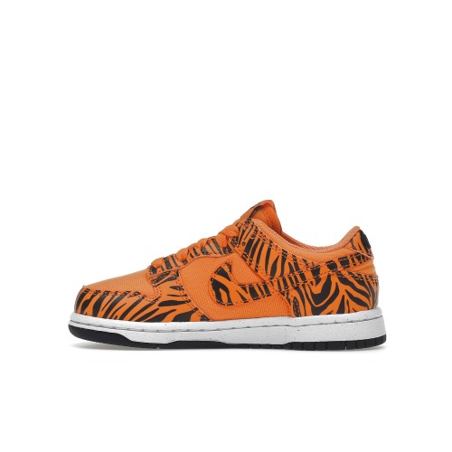 Кроссы Nike Dunk Low Next Nature Tiger Stripes (PS) - детская сетка размеров