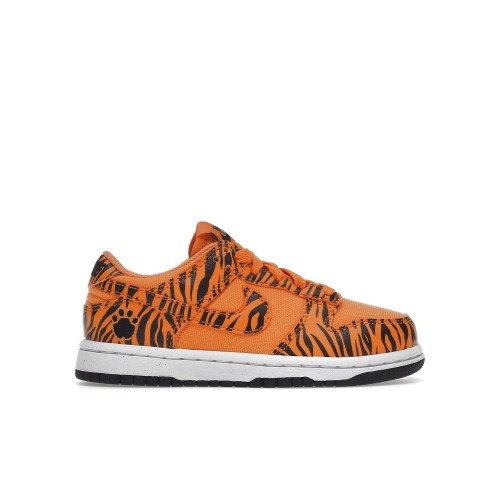 Кроссы Nike Dunk Low Next Nature Tiger Stripes (PS) - детская сетка размеров