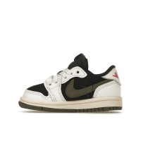 Малышам Jordan 1 Retro Low OG SP Travis Scott Olive (TD)