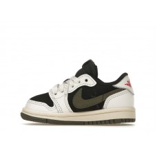 Малышам Jordan 1 Retro Low OG SP Travis Scott Olive (TD)