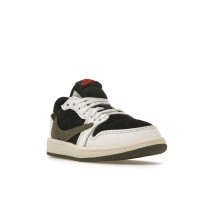 Детские Jordan 1 Retro Low OG SP Travis Scott Olive (PS)