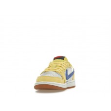 Детские Jordan 1 Retro Low OG SP Travis Scott Canary (PS)