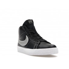 Кроссовки Nike SB Zoom Blazer Mid Mason Silva Dark Obsidian Metallic Silver