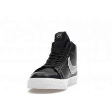 Кроссовки Nike SB Zoom Blazer Mid Mason Silva Dark Obsidian Metallic Silver