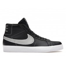 Кроссовки Nike SB Zoom Blazer Mid Mason Silva Dark Obsidian Metallic Silver