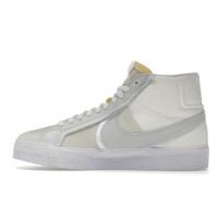 Кроссовки Nike SB Blazer Mid Warning Label Summit White