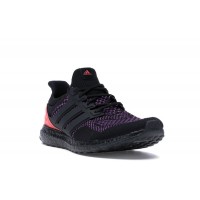 adidas Ultra Boost Core Black Active Purple Shock Red