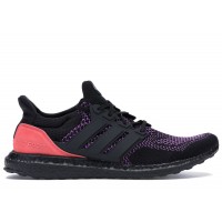 adidas Ultra Boost Core Black Active Purple Shock Red