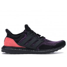 adidas Ultra Boost Core Black Active Purple Shock Red