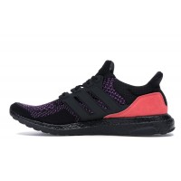 adidas Ultra Boost Core Black Active Purple Shock Red