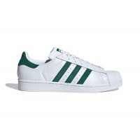 adidas Superstar White Collegiate Green