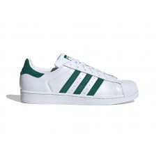 adidas Superstar White Collegiate Green