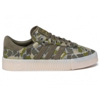 Женские кроссовки adidas Sambarose Olive Camo (W)