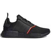 Кроссовки adidas NMD R1 Core Black Solar Red Line