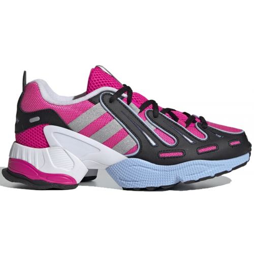 Кроссы adidas EQT Gazelle Shock Pink Glow Blue (W) - женская сетка размеров