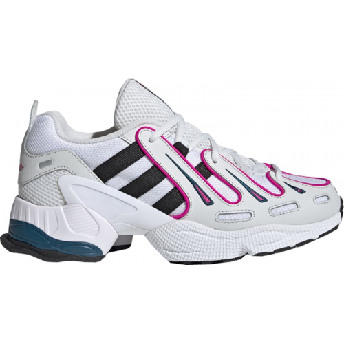 Кроссы adidas EQT Gazelle Crystal White Shock Pink (W) - женская сетка размеров