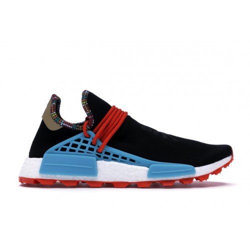 Кроссы adidas NMD Hu Pharrell Inspiration Pack Black - мужская сетка размеров