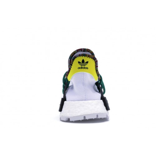 Кроссы adidas NMD Hu Pharrell Inspiration Pack White - мужская сетка размеров