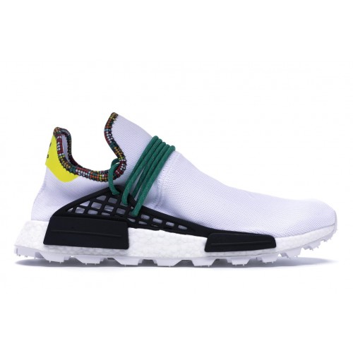 Кроссы adidas NMD Hu Pharrell Inspiration Pack White - мужская сетка размеров