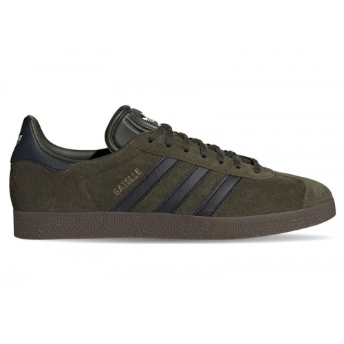 adidas Gazelle Night Cargo Black - мужская сетка размеров