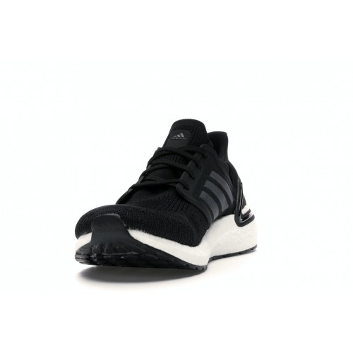 Кроссы adidas Ultra Boost 20 Core Black Night Metallic - мужская сетка размеров