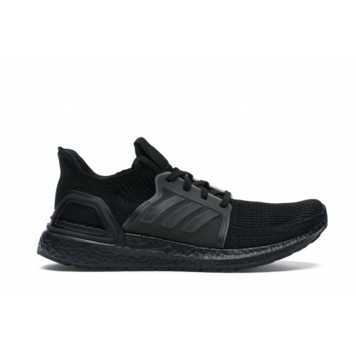 Кроссы adidas Ultra Boost 2019 Triple Black (W) - женская сетка размеров