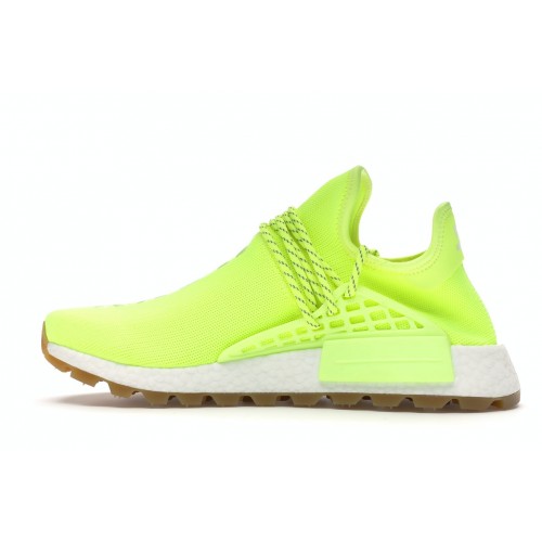 Кроссы adidas NMD Hu Trail Pharrell Now Is Her Time Solar Yellow - мужская сетка размеров