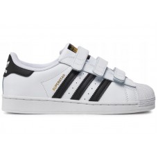 Детские adidas Superstar Strap Cloud White Core Black (PS)