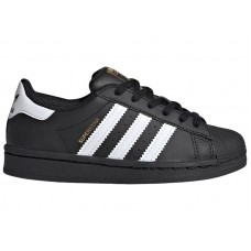 Детские adidas Superstar Core Black Cloud White (PS)