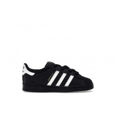 Малышам adidas Superstar Core Black Cloud White Gold (TD)