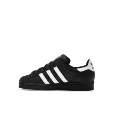 Подростковые adidas Superstar Core Black Cloud White Gold (GS)