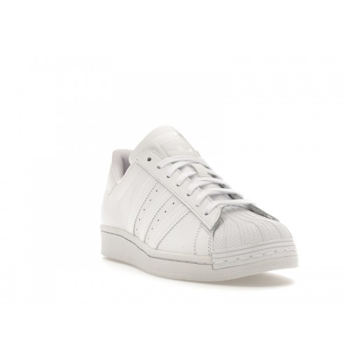 adidas Superstar Triple White (GS) - подростковая сетка размеров
