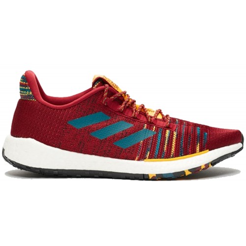 Кроссы adidas PulseBoost HD Missoni Core Burgundy - мужская сетка размеров