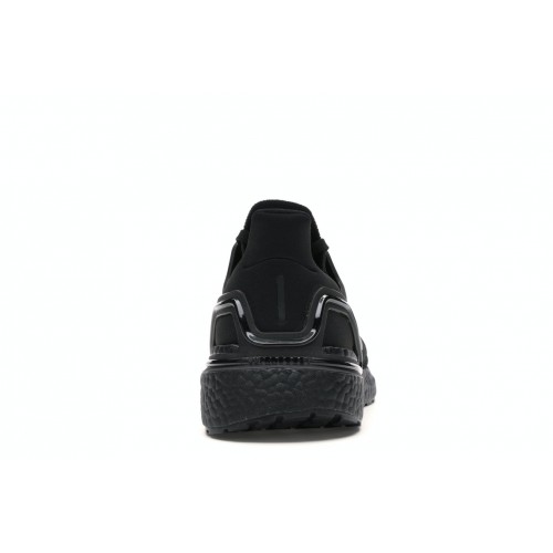 Кроссы adidas Ultra Boost 20 Triple Black - мужская сетка размеров