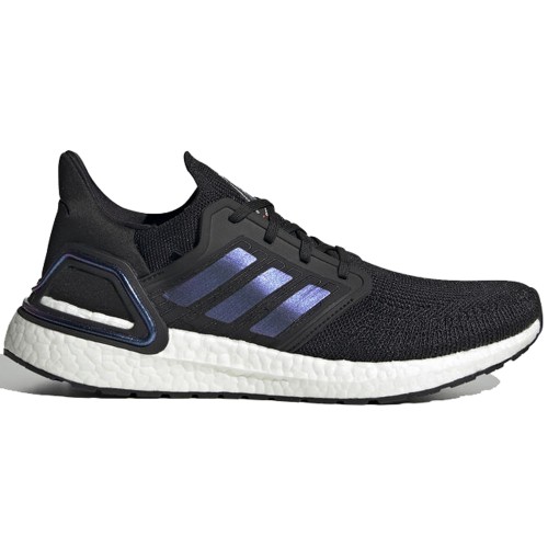 Кроссы adidas Ultra Boost 2020 ISS US National Lab Core Black Blue Violet - мужская сетка размеров