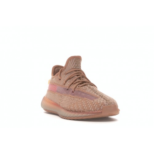 Кроссы adidas Yeezy Boost 350 V2 Clay (Kids) - детская сетка размеров