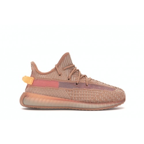 Кроссы adidas Yeezy Boost 350 V2 Clay (Kids) - детская сетка размеров