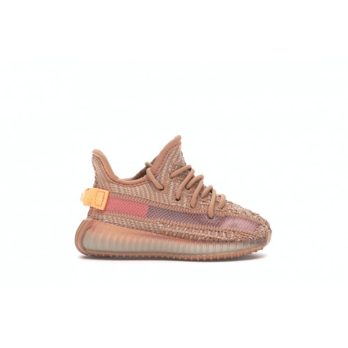 Кроссы adidas Yeezy Boost 350 V2 Clay (Infants) - детская сетка размеров