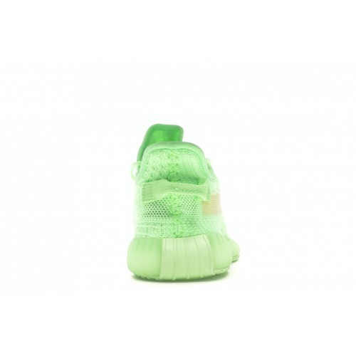 Кроссы adidas Yeezy Boost 350 V2 Glow (Kids) - детская сетка размеров