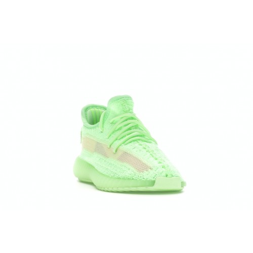 Кроссы adidas Yeezy Boost 350 V2 Glow (Infants) - детская сетка размеров