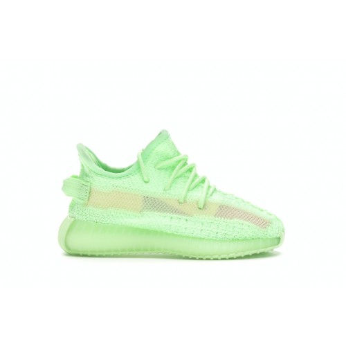 Кроссы adidas Yeezy Boost 350 V2 Glow (Infants) - детская сетка размеров