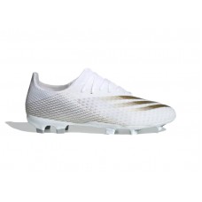 Мужские футбольные бутсы adidas X-Ghosted.3 FG White Gold