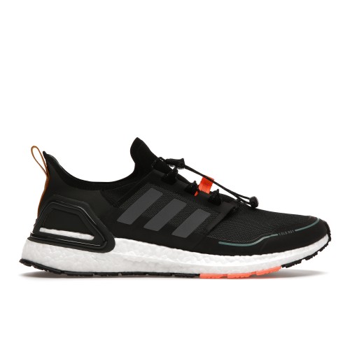 Кроссы adidas Ultra Boost Winter.RDY Black Signal Orange - мужская сетка размеров