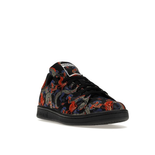 Кроссы adidas Stan Smith Dragon Print - мужская сетка размеров