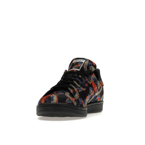 Кроссы adidas Stan Smith Dragon Print - мужская сетка размеров