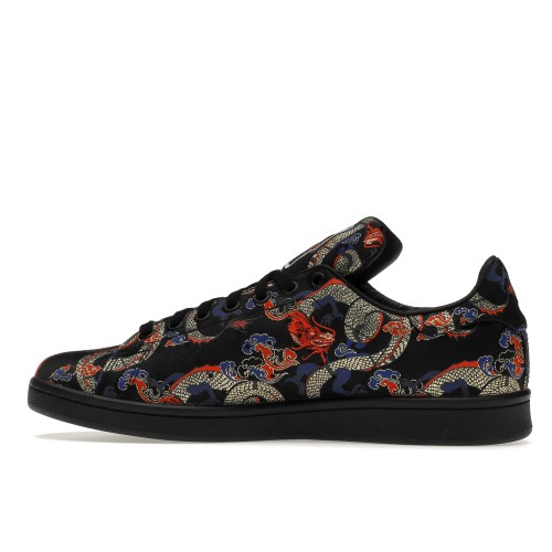 Кроссы adidas Stan Smith Dragon Print - мужская сетка размеров