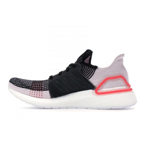 adidas Ultra Boost 2019 Core Black Active Red - мужская сетка размеров
